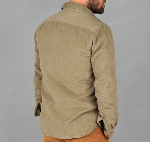 sage green overshirt