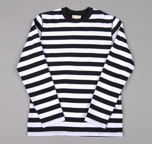 black sweats with white stripe