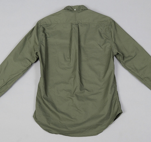 olive green oxford shirt