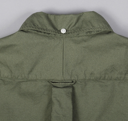 olive green oxford shirt