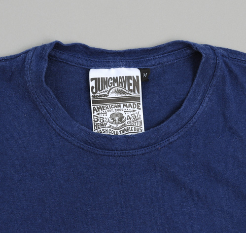 hemp indigo shirt jungmaven hickoree