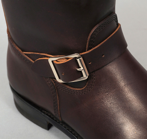 horsehide engineer boots