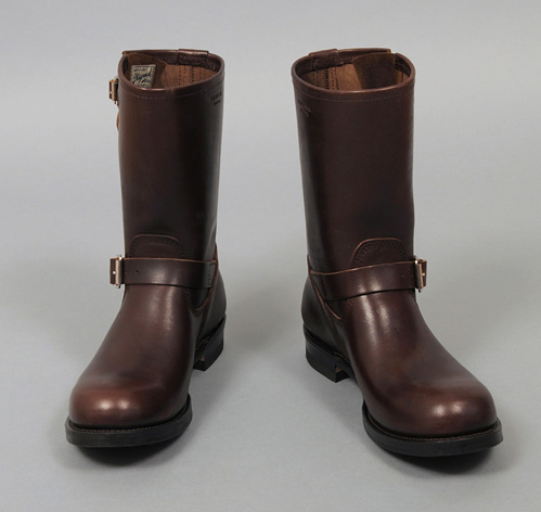 horsehide engineer boots
