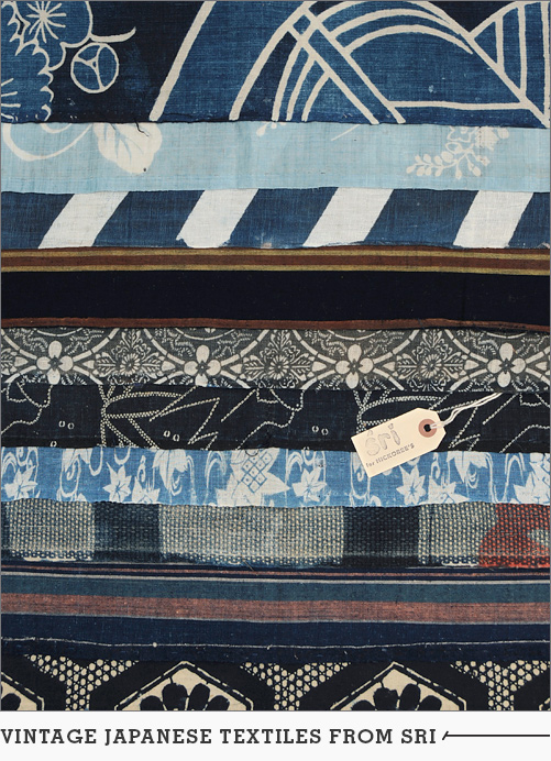 Vintage Japanese Textiles from Sri