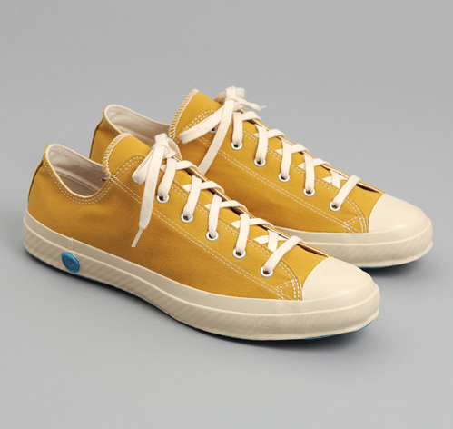 yellow color sneakers