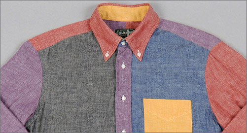 Gitman Brothers Multi-Chambray Fun Shirt