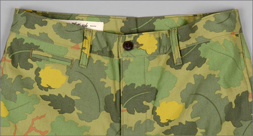 Left Field Leaf Camo Chinos