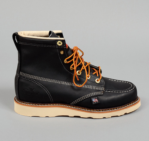 moccasin toe work boots